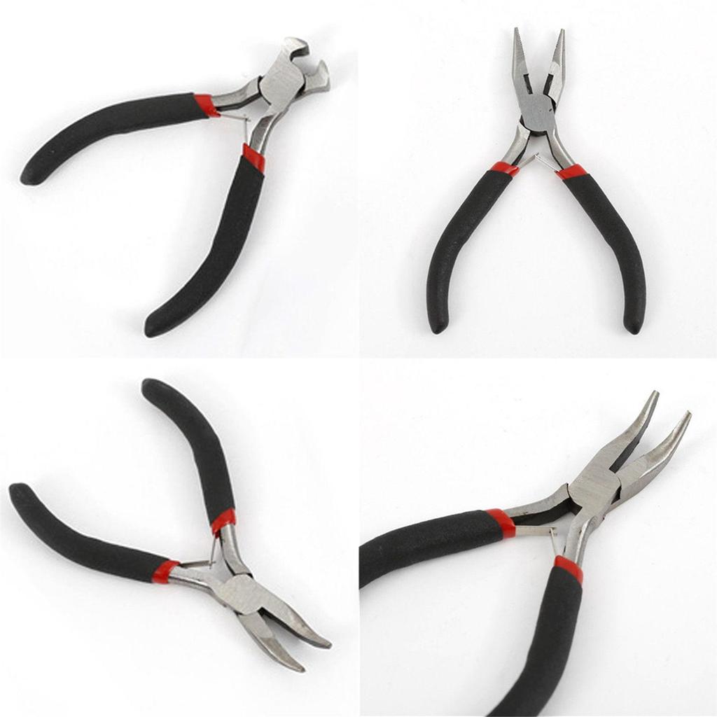 Premium 8pcs Mini Pliers Tools Set For Jewelry Making With Comfortable Grip And Unique Design