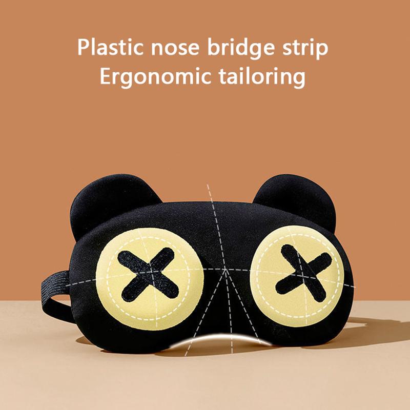 Cartoon-Schlaf-Augenmaske, süße, lustige Anime-Augenabdeckung, Schlafmaske, Augenschutzband für Kinder, Augenbinden, Einschlafhilfen, Reise-Ruhe-Augenklappe