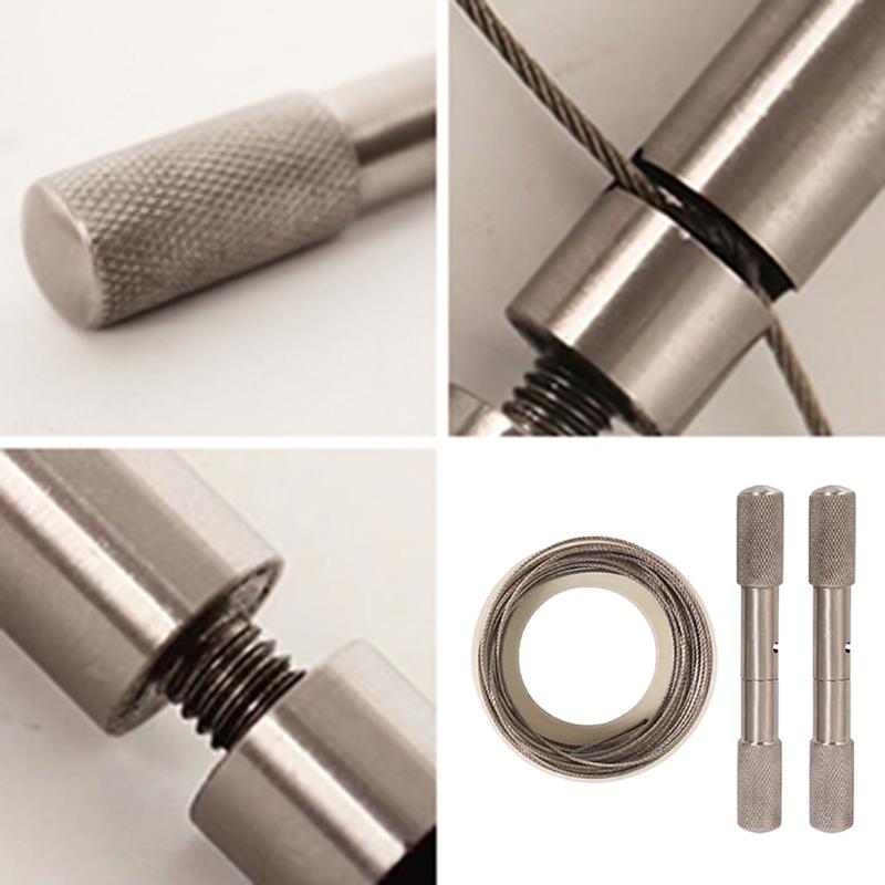 Steel Wire Rope with Dehorning Handles Portable Wire Rope Dehorn Tool Simple Operate for Efficient Animal Horn Removal