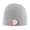 Swollen Pig Print Beanie Vintage Graphic Knit Hat Retro Streetwear Soft Warm for Unisex Unisex Elastic Cap Skullies Beanies Winter