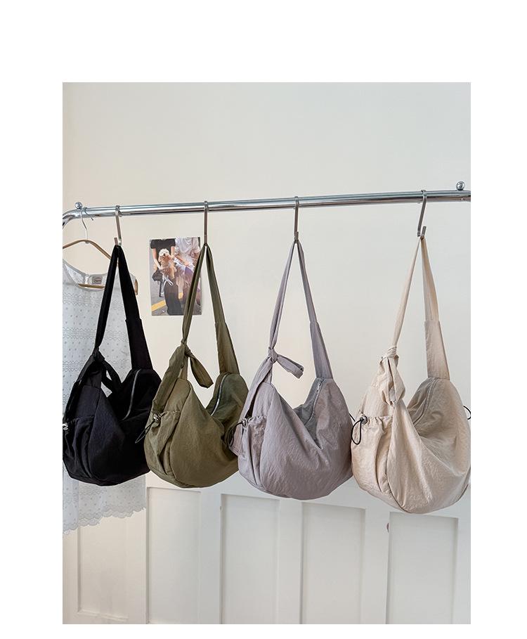 High-Quality Large Capacity Crossbody Shoulder Bag - Fashionable, Simple, Lightweight Underarm Backpack