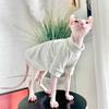 Cotton Sphinx Cat Dog Clothes For Small Puppy Hairless Cat Sweatshirt Clothing Stripe Pet Costume Kittens Jumpsuit Autumn Winter