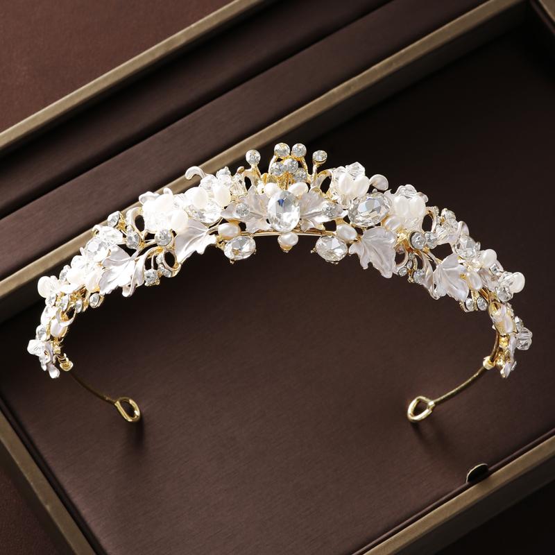 

Bridal Headwear Full Of Sweet Atmosphere Classical Ladies Wedding Crown
