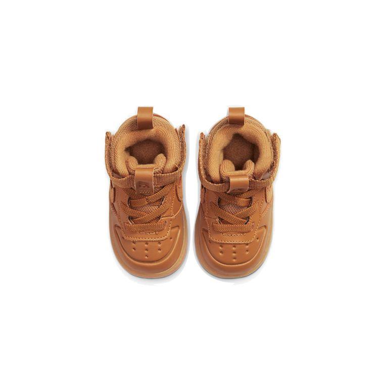 Nike Mid 2 Boot Support Mid-Top Skate Shoes Wheat Baby Boots BQ5445-700