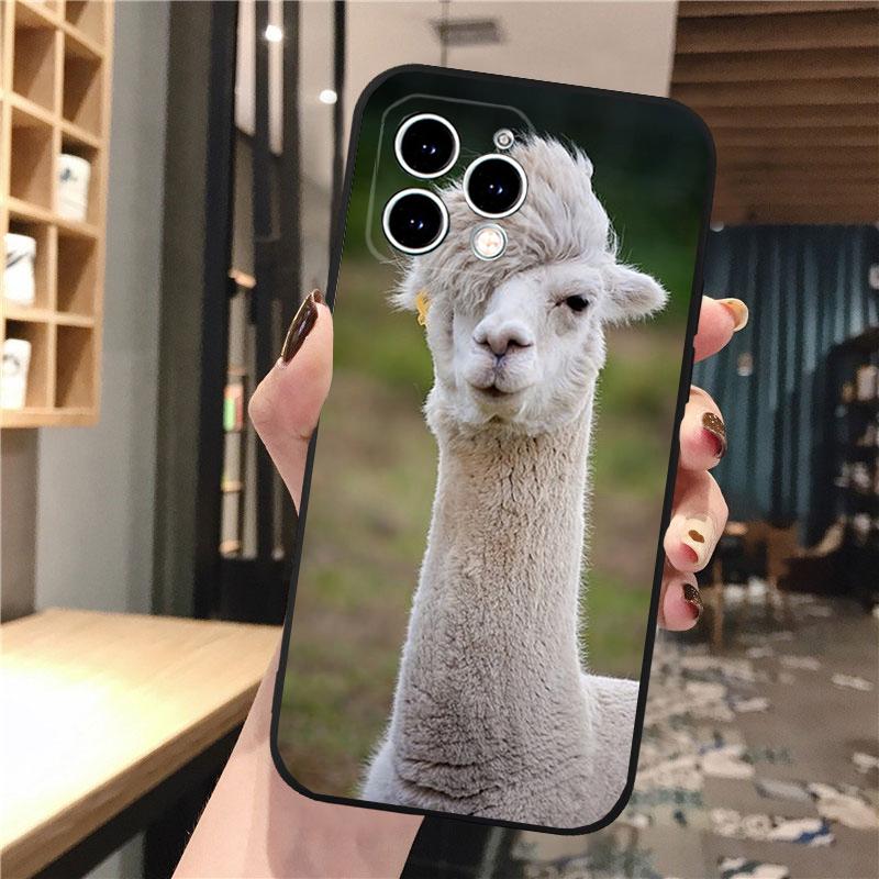 Alpaca Llamas Phone Case For iphone 17 Pro Max Air 16 15 14 13 Pro Max 15 16 Pro 15Plus