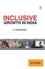 The Inclusive Growth In India Book