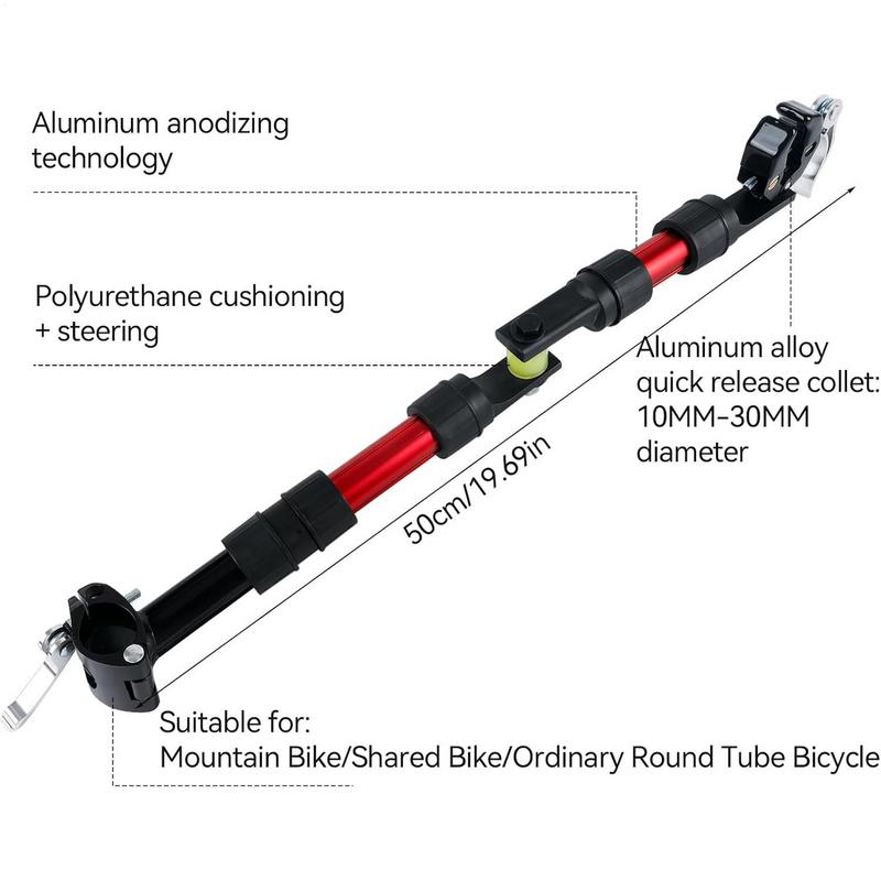 Bicycle Towing Hitch 270 degree Swivel Bike Trailer Adapter Attachment Bicycle Loading Attachment Connection cycling accessories