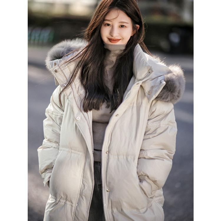 Cappotto in cotone alla moda in stile coreano di grandi dimensioni con abiti larghi