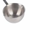 Butter Warmer Pot All In One Flat Induction Bottom Stainless Steel Mini Butter Hot Pot Milk Pot Small Saucepan 300ML