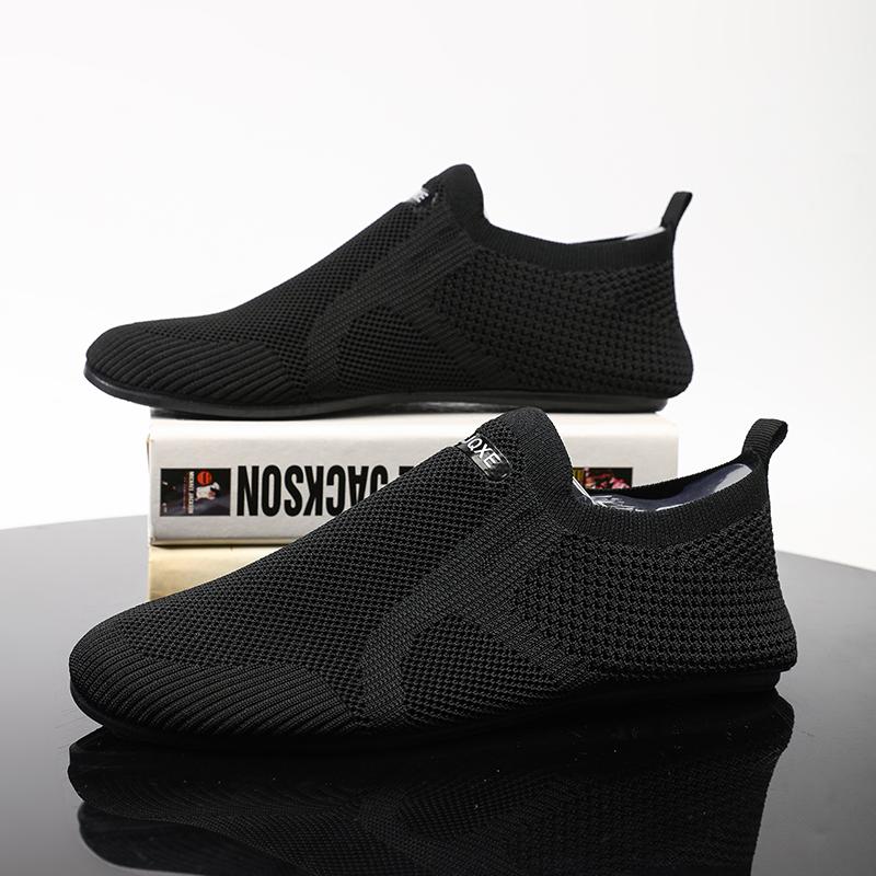MAEDEF Men's Shoes Breathable Loafers Men Shoes Lightweight Home Bedroom Slippers for Men Comfortable Walking Shoes