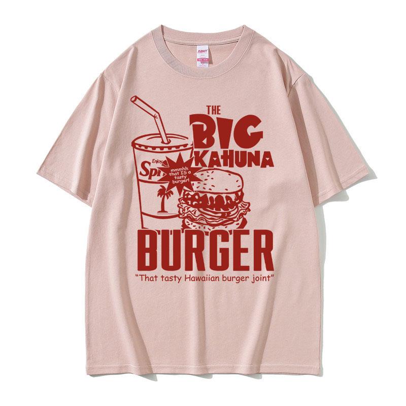 Famous Director Quentin Tarantino Movie Pulp Fiction Tshirt The Big Kahuna Burger That Tasty Hawaiian Burger Joint Print Tshirt
