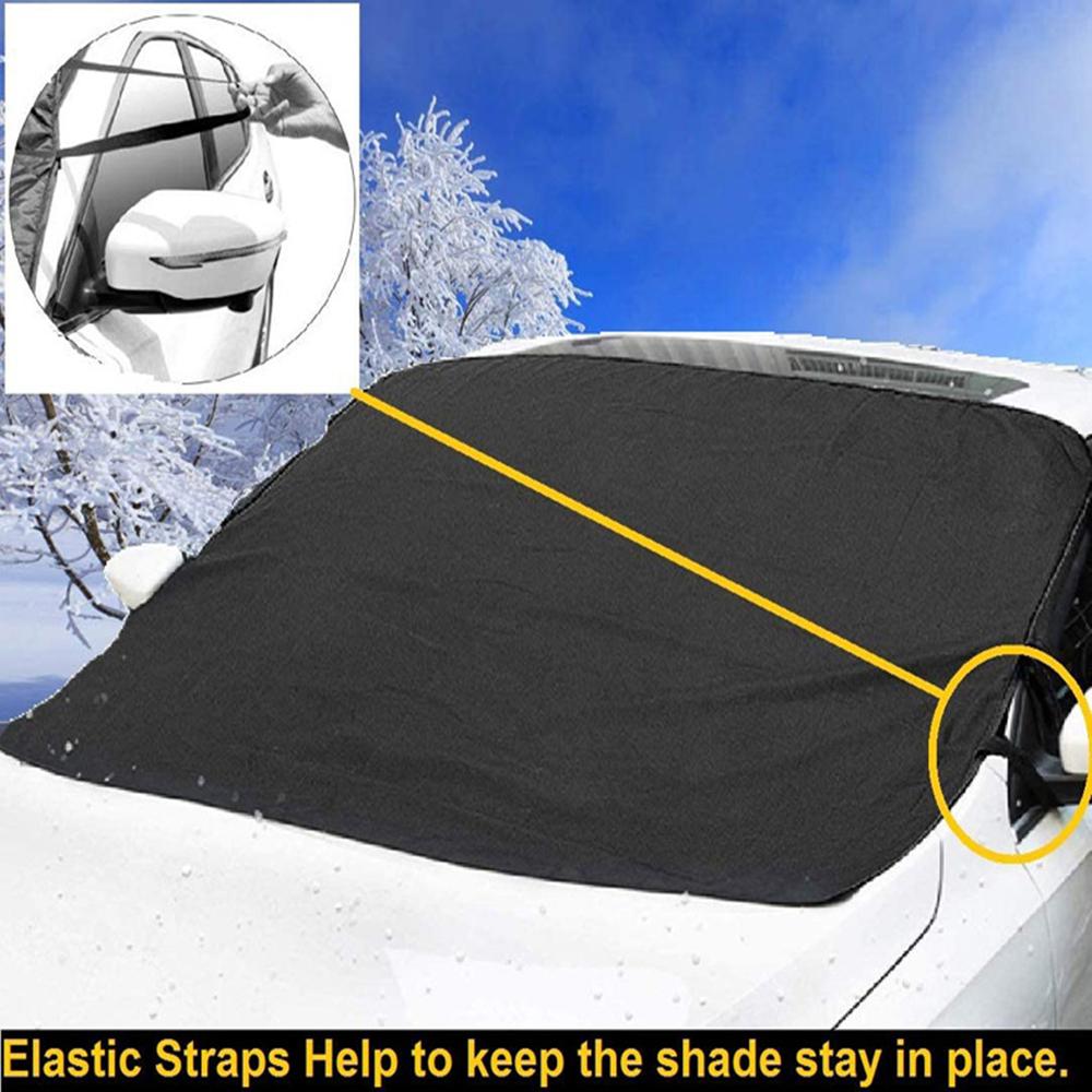 75x42" Car Windscreen Cover with Magnetic edges for snow and ice protection