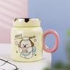 Creative Cartoon Bear Ceramic Cup Home Office Cup Couple Mug Store Celebration Souvenir Mirror Water Cup