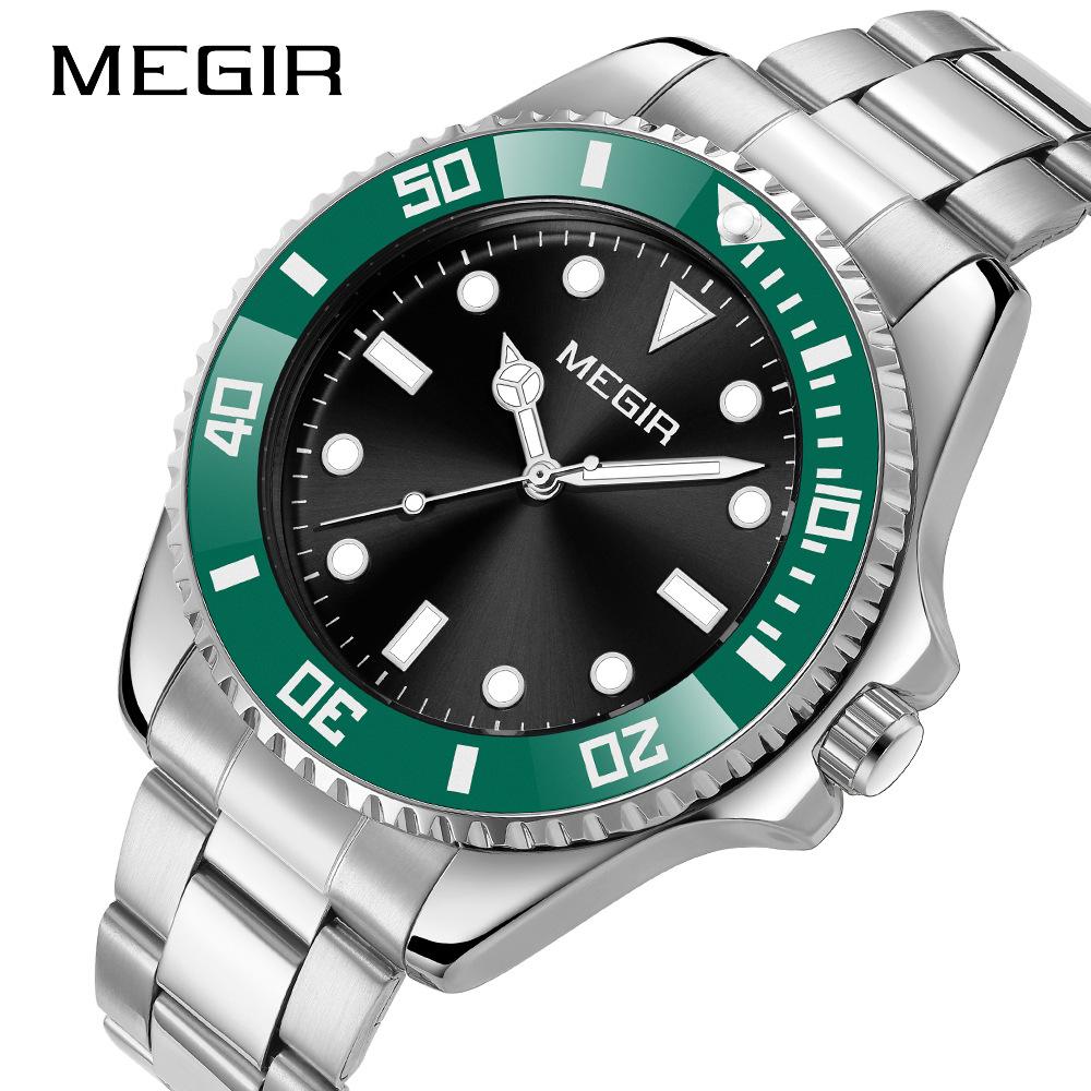 Classic Role Men'S Business Stainless Steel With Waterproof Luminous Quartz Men'S Watch 1090
