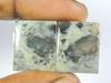 Natural Puff Jasper Matched Pair Octagon Cabochon Loose Gemstone 15X17X03MM SK-266
