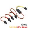 8Pin/6Pin zu Sata Festplatten Netzteil Adapter Anschlusskabel 12V zu 4Pin Molex HDD Stromversorgungskabel