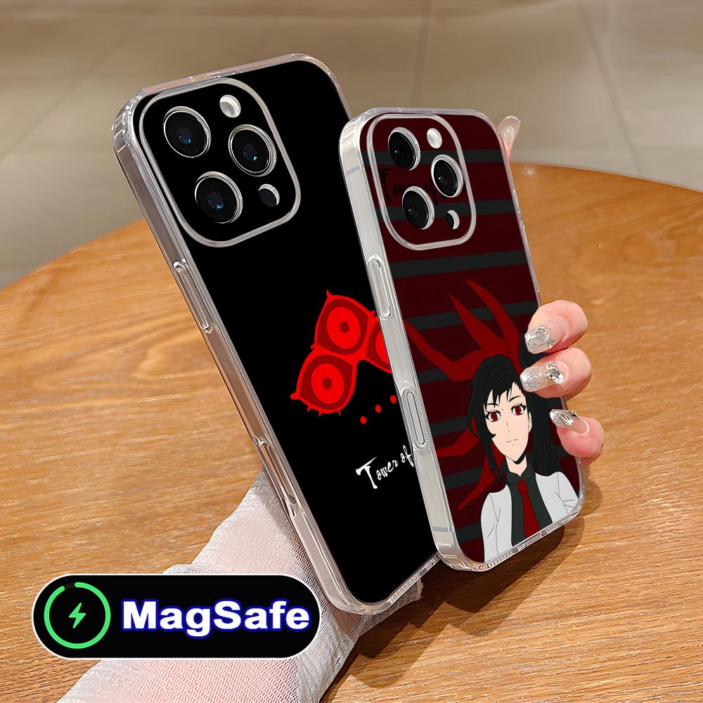 Anime Game Tower of God Phone Case for iPhone 17 16 15 14 13 12 11 Air Pro Max Plus Mini Magsafe Clear Colorful Cover Cover