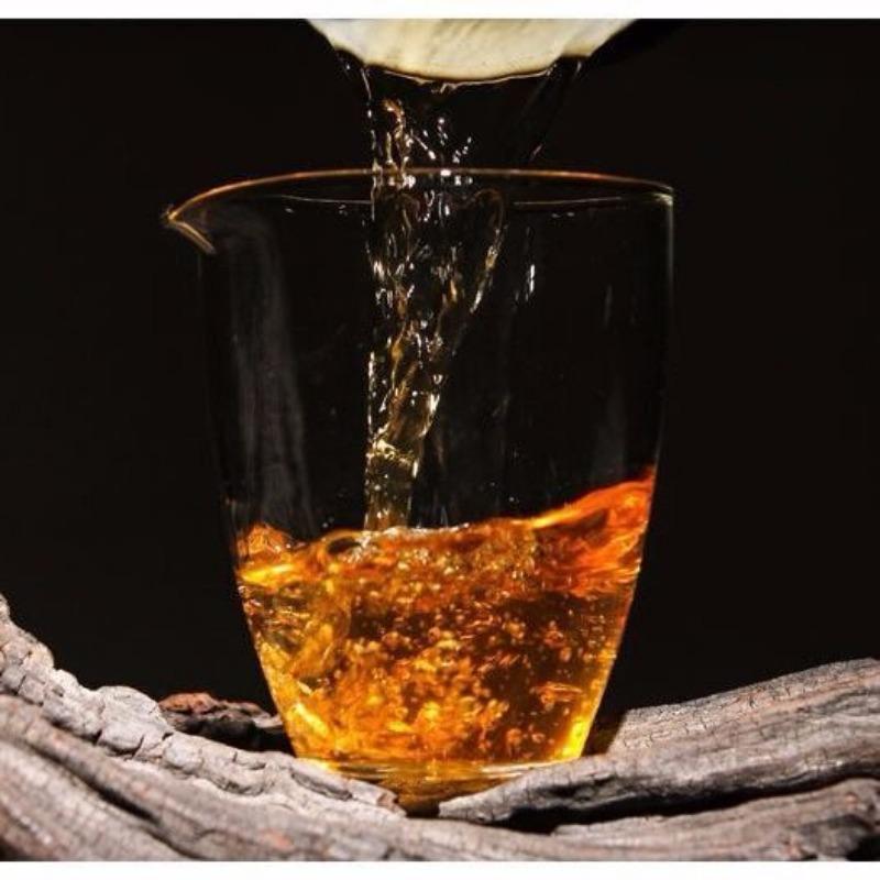 BAJIAOTING Liming 7540 Pu-erh Tea Cake 357g Raw Menghai Qi Zi Bing Cha