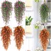 Silk Faux Eucalyptus Leaves Accessories Wall Hanging Ornament  Indoor Outdoor