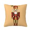 Nutcracker Soldier King Pillow Covers Decorative Cartoon Christmas Nutcrackers Nordic Cushion Cover Car Pillowcase