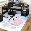 Anime Cartoon Design Chair Mat - Festival Gift for Office, Home Decor, Living Room, Bedroom, Game Room & Dormitory Carpet (Seasonal Universal).E053