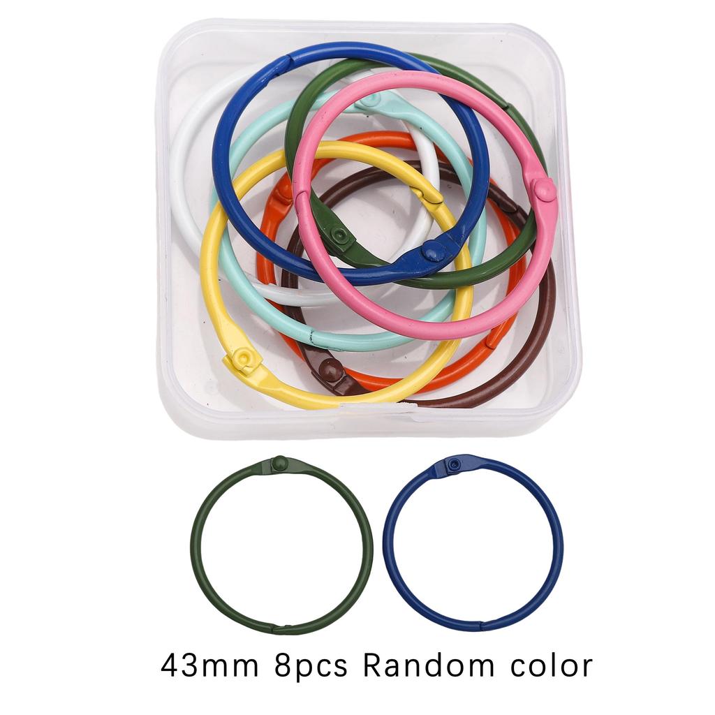 10-300Pcs Boxed Keychain Series Jump Ring Accessories for DIY Jewelry Craft Making Findings