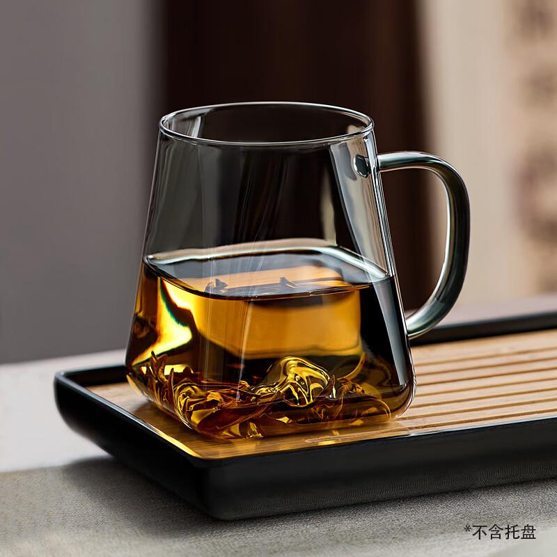 Niye Glass Cup, Water Cup, Tea Infuser, Heat-Resistant Shatterproof Glass Water Cup, Personal Use, Office Coffee Mug, for Me