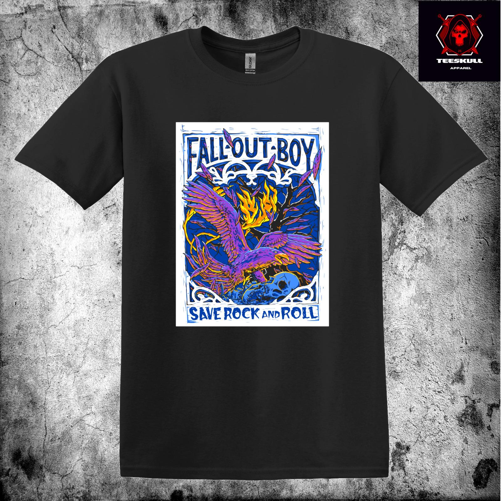 26 Fall Out Boy  Save Rock and Roll  Unisex Punk Rock T-SHIRT S-3XL  Unisex T-Shirt XXXXL