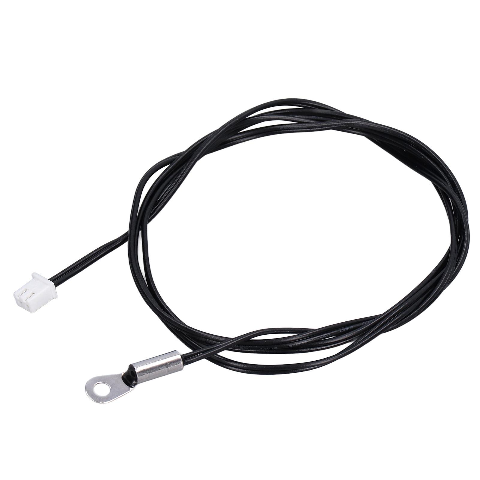 10 stuks   Thermistorsensor Temperatuursensor Ronde Oogje Koudgeperst Terminal Connector 1 meter