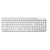 Sanwa Supply Wireless Keyboard with Mouse White SKB-WL25SETW