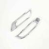 Chrome 2X Rear Fog Lamp Light Frame Cover Trim For Honda CR-V CRV -