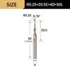 Solid Thread Engraving Drill Bit Steel Carving Tool For High Accuracy Metal Wood And Plastic Carving