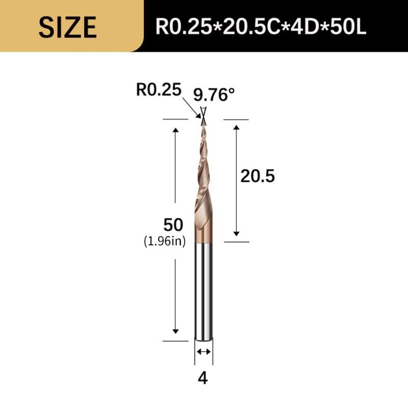 Solid Thread Engraving Drill Bit Steel Carving Tool For High Accuracy Metal Wood And Plastic Carving