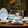 FuYu Ceramics New Chinese Linglong Porcelain Dinnerware Set