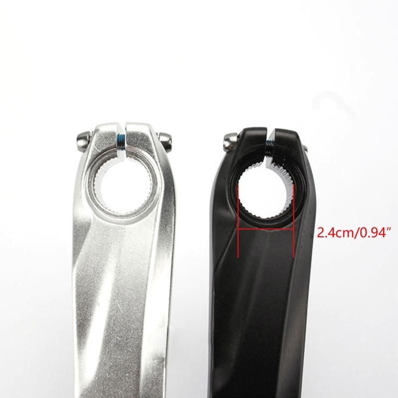 Bicycle Wheel Crank, Folding, Axle with Gear, Aluminum Alloy, Left Crank, 220mm, BMX Replacement Parts Crank Set