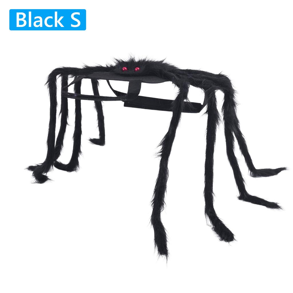 Haustier Spinnenkostüm Verstellbarer Riemen Felliges Hunde Spinnenkostüm Halloween Spinnenkostüme Weihnachtsdekorationen Haustierbedarf