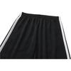 Adidas Taekwondo Series Logo Side Stripe Elastic Retro Three Stripes Straight Leg Long Pants Knitted Sports Pants Unisex Bottoms TR411TK-BW