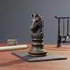 Horse Head Figurine Creative Design Chinese Sculpture Good Fortune