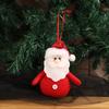 4Pcs Christmas Ginger Man Ornaments Snowman Santa Elk Figurine Hanging Ornaments For Xmas Tree Christmas Decorations