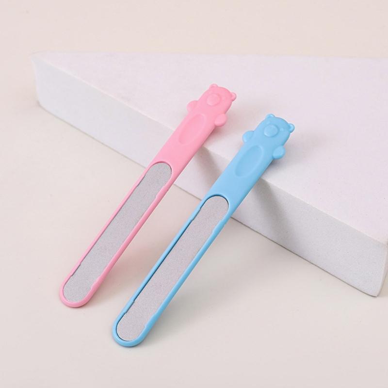 Soft Sanding Bar Infant Nails Trimming Tool Cute Animal Shape For Delicate Fingertips Parent Child Bonding Tool