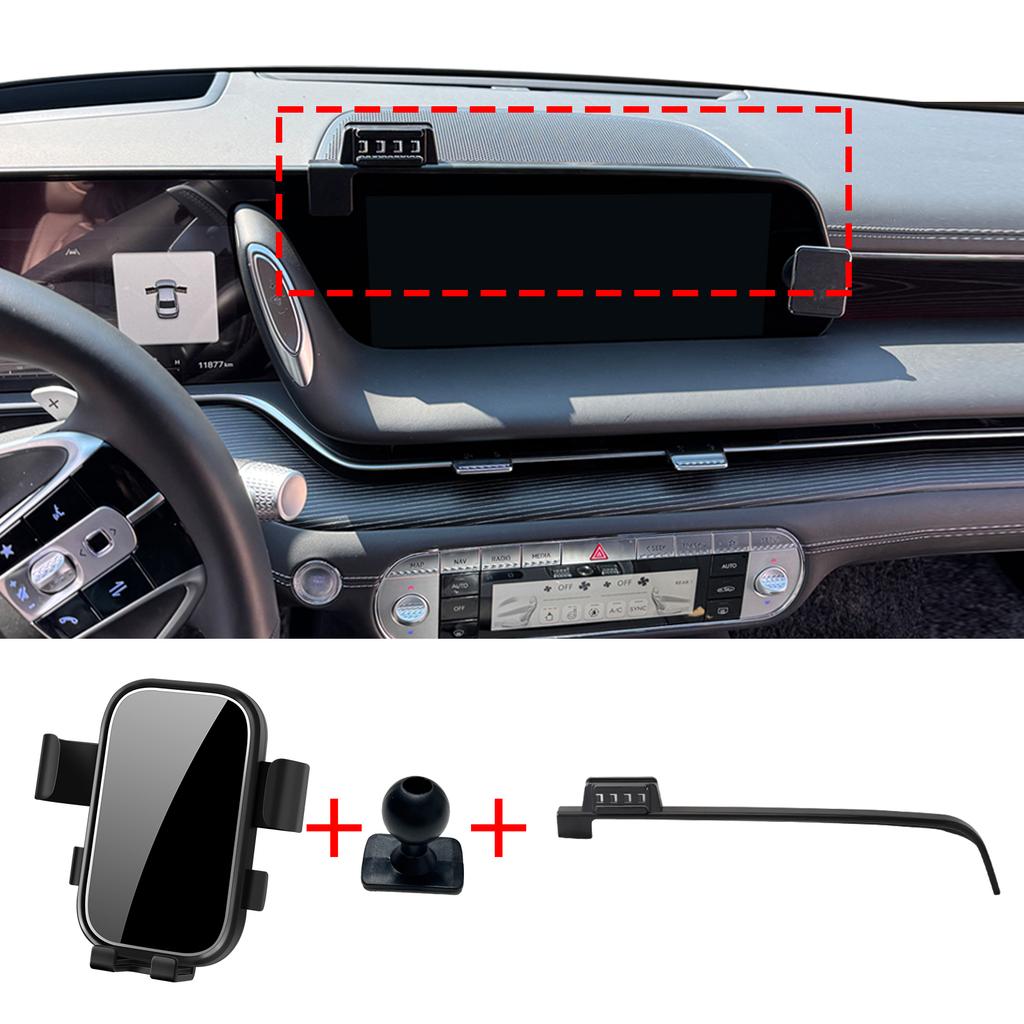 For GENESIS G90 2024 2025 2026 Integrated Screen Mount Phone Holder Mount Car Accessoires