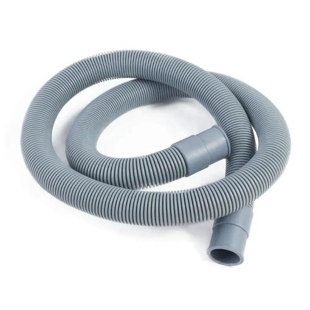 PVC Washing Machine Drain Hose Flexible Corrugated Washer Drain Pipe Front Load Washers