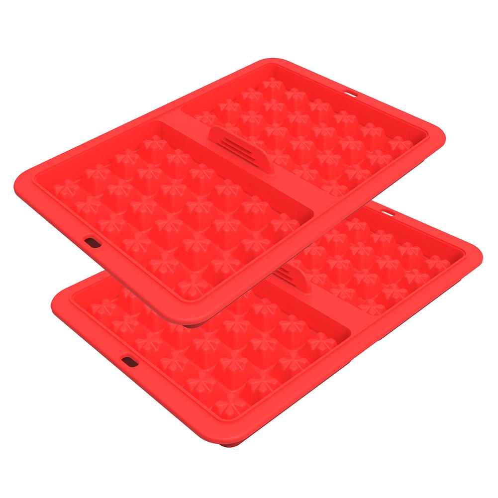 Culinary Creativity Hot Air Fryer Accessories Waffle Baking Tray Compatible With Air Fryer Heat-Resistant Silicone