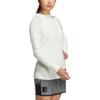 Adidas FW22 Solid Color Logo Label Pullover Cashmere Sweater Women Sweater White HG1677