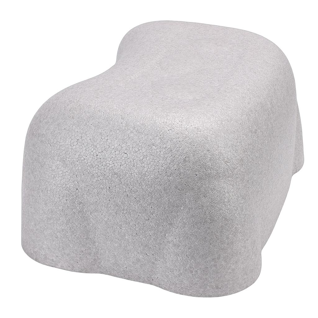 EPP Toilet Stool Non Slip Multi Functional Bathroom Foot Rest Stepping Stool for Kids Adults Gray