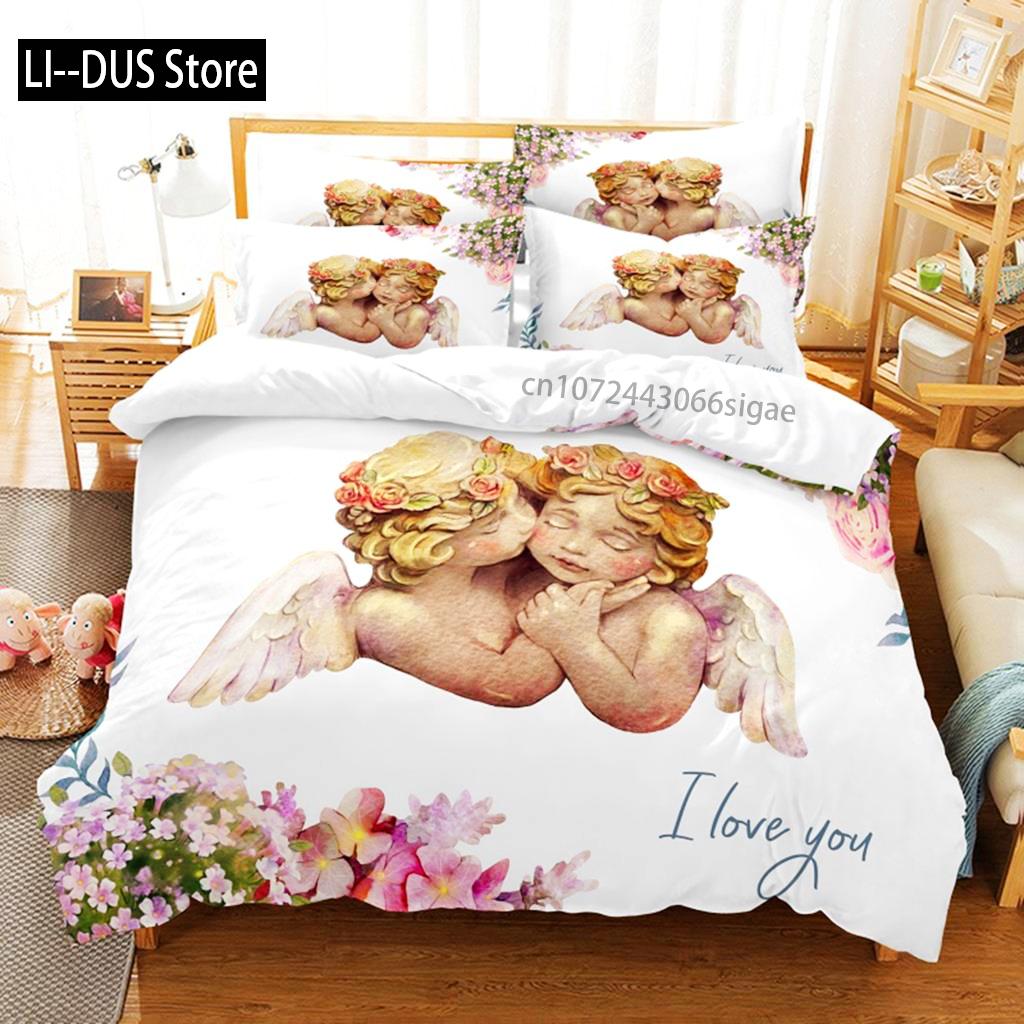 Cartoon Characters Bedding Set Duvet Cover Set 3d Bedding Digital Printing Queen Size Bedding Set Fashion Design