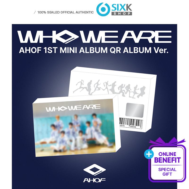 

[Pre-order] AHOF The 1st Mini Album [WHO WE ARE] QR ALBUM Ver. (Online Benefit) [NO POB] 3EA