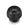 Daytona 98404 Aluminum Billet Motorcycle Filler Cap with O-Ring Suppression Mischief Reduction Shaved