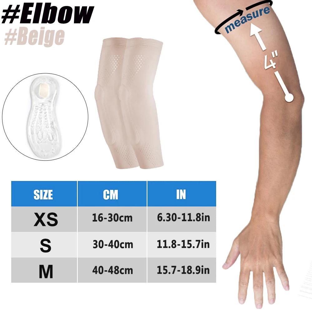 1 Paar Kompressions-Knie- oder Ellbogenpolster mit Silikon-Gel-Polster, Volleyball-Knieschoner für Frauen, Mädchen, Tänzer, Yoga, Pole Dance, Bodentanz