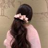 Sweet Bow Vertical Clip Korean Style Women Hair Claws Cute Bowknot Banana Clip  Daily Wear